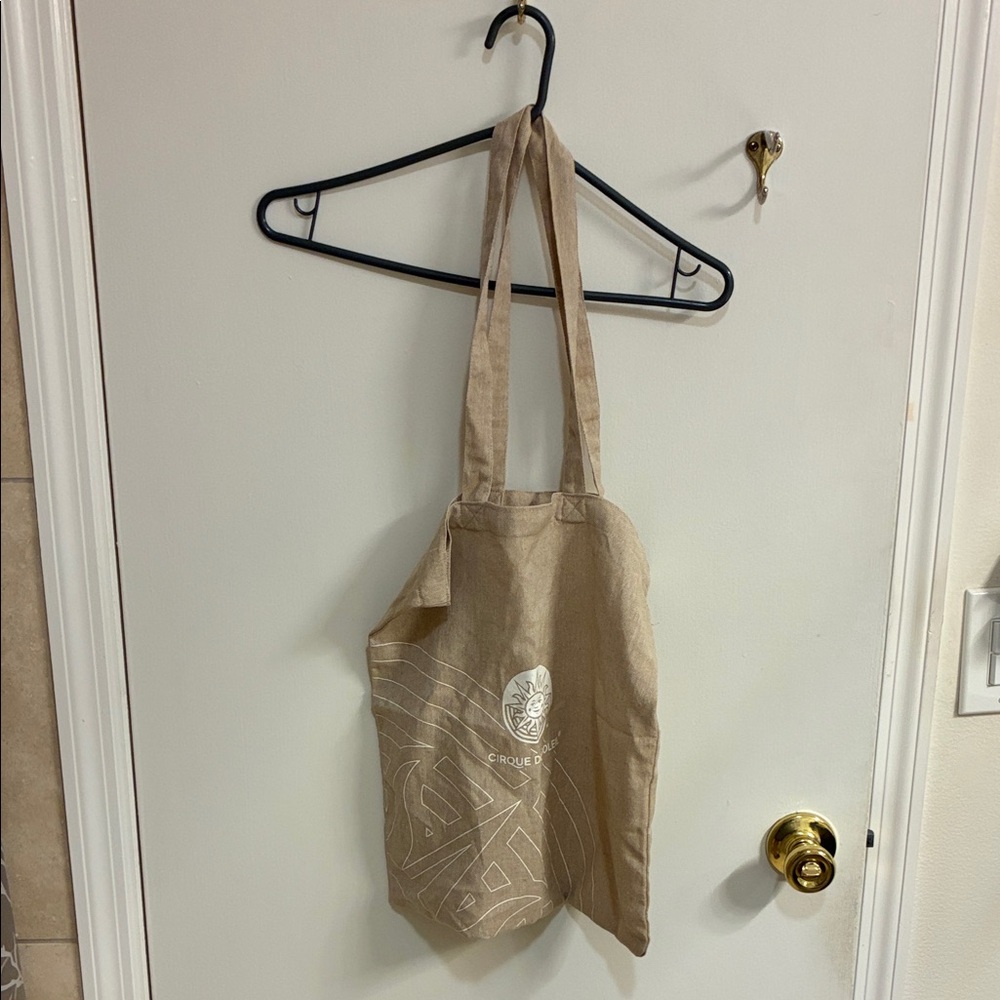 Chic Beige Cirque Du Soleil Collectible Tote Bag